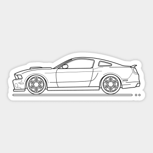 super car 500 B Sticker